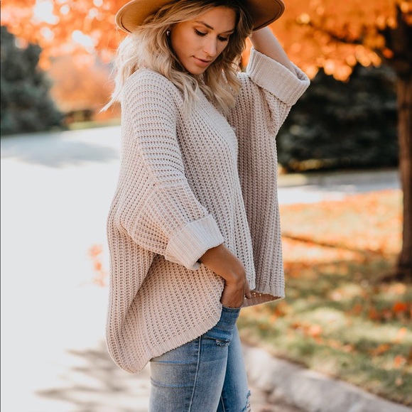 Cloudy Day Knit Sweater Vici - Picture 2 of 8